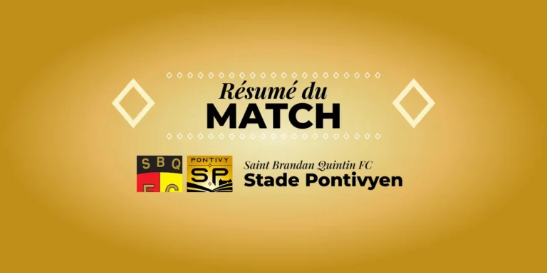 Résumé du match de Régional 1 26-27 : St Brandan - Stade Pontivyen