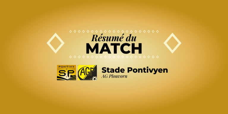 Résumé du match de Régional 1 26-27 : Stade Pontivyen - AG Plouvorn