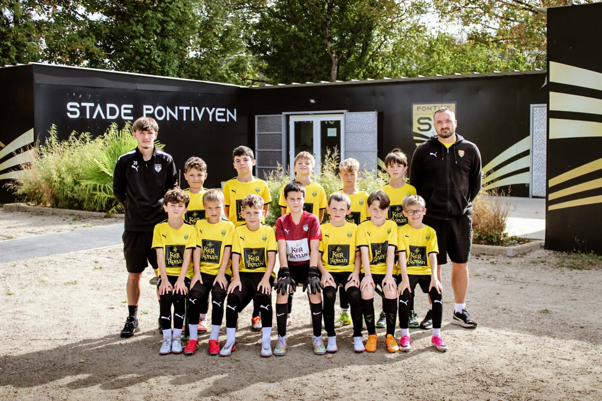 Équipe U10 du Stade Pontivyen lors de la saison 2026-2027