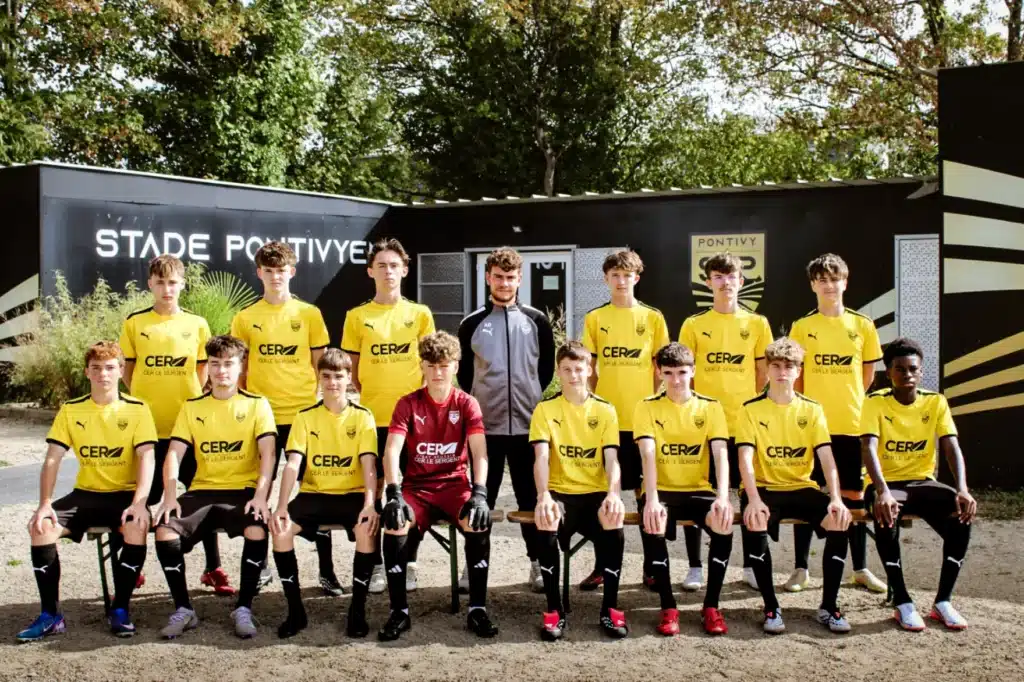 Équipe U16 du Stade Pontivyen lors de la saison 2026-2027