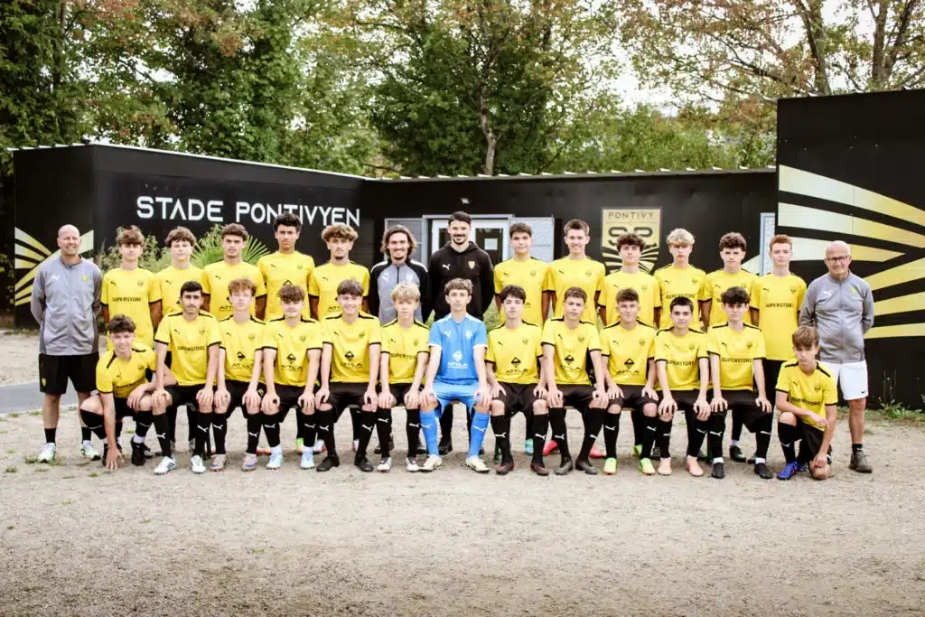 Équipe U17 du Stade Pontivyen lors de la saison 2026-2027